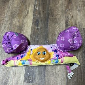 Stearns Gold fish Purple Puddle Jumper Size 30-50 lbs